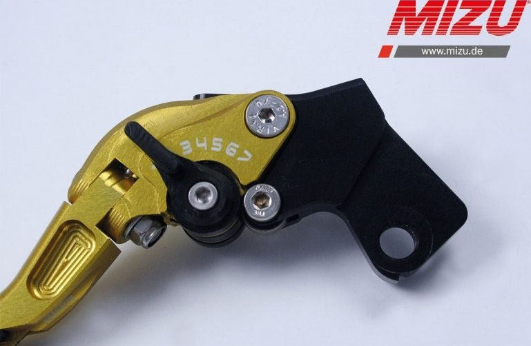 Mizu クラッチレバー ABE認可品 ゴールド | 309G2854004