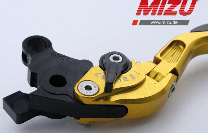 Mizu クラッチレバー ABE認可品 ゴールド | 309G2857007
