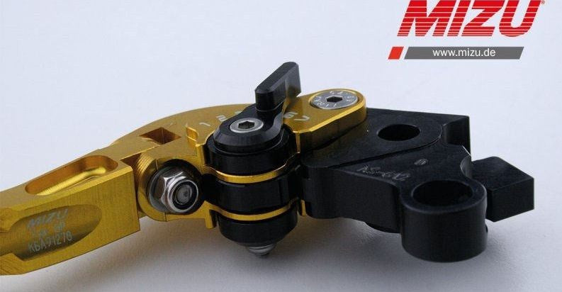 Mizu クラッチレバー ABE認可品 ゴールド | 309G2857007