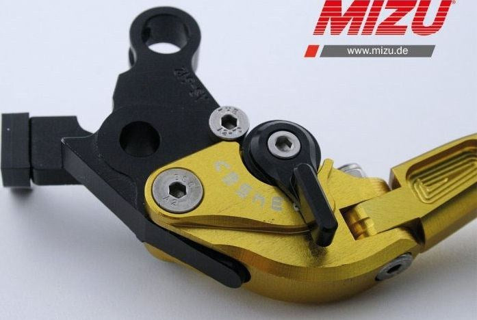 Mizu クラッチレバー ABE認可品 ゴールド | 309G2859008