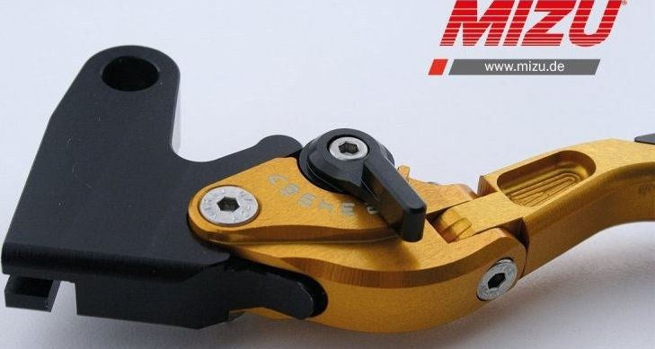 Mizu クラッチレバー ABE認可品 ゴールド | 309G2917516