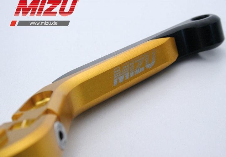 Mizu クラッチレバー ABE認可品 ゴールド | 309G2917516