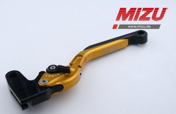 Mizu クラッチレバー ABE認可品 ゴールド | 309G2917516