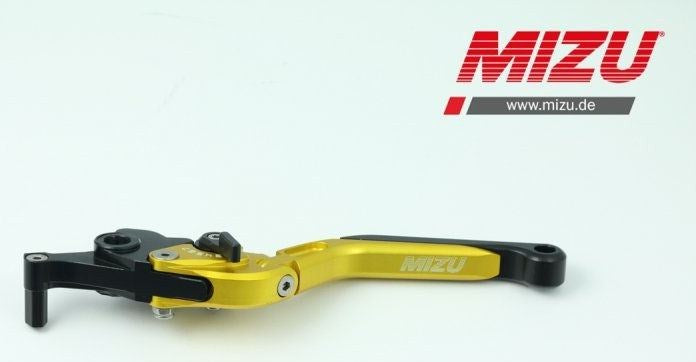 Mizu ブレーキレバー左用 ABE認可品 ゴールド | 309G2993005