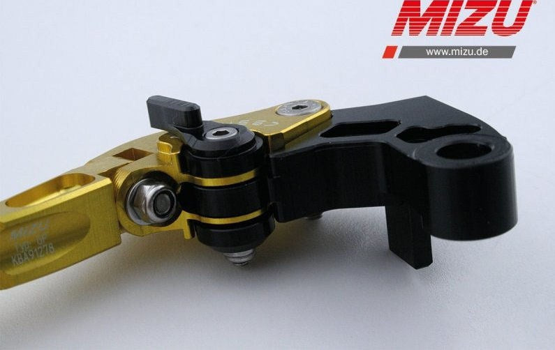 Mizu クラッチレバー ABE認可品 ゴールド | 309G2994006