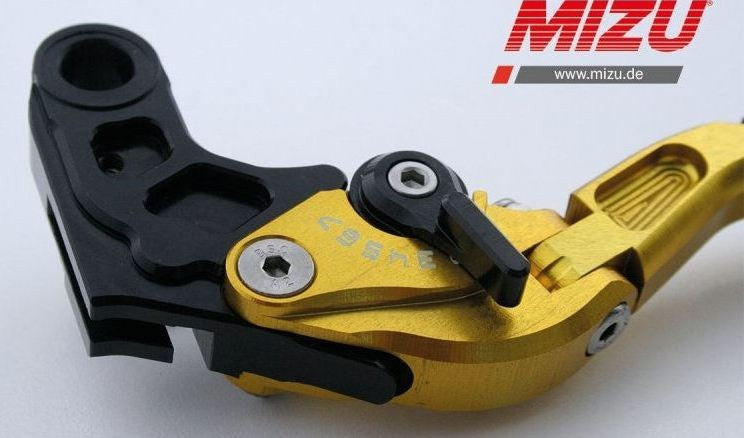 Mizu クラッチレバー ABE認可品 ゴールド | 309G2997006