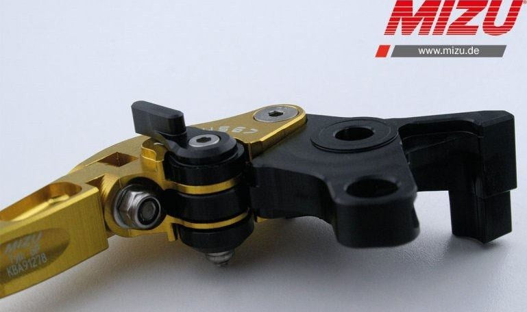 Mizu クラッチレバー ABE認可品 ゴールド | 309G2999008