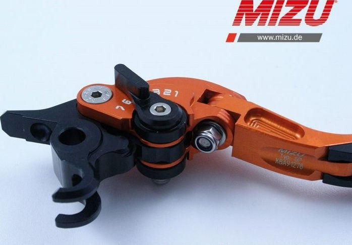 Mizu ブレーキレバー ABE認可品 オレンジ | 309O1652094