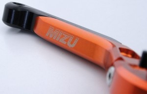 Mizu ブレーキレバー ABE認可品 オレンジ | 309O1997006