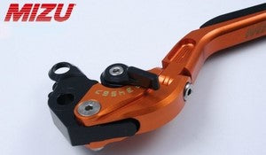 Mizu クラッチレバー ABE認可品 オレンジ | 309O2656505