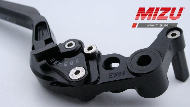 Mizu ブレーキレバー ABE認可品 ブラック | 309S1254007