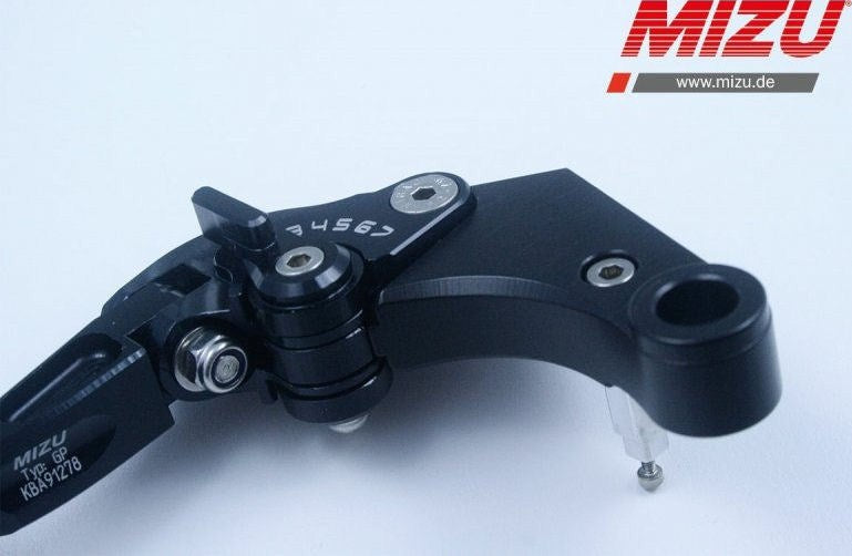Mizu クラッチレバー ABE認可品 ブラック | 309S2087015