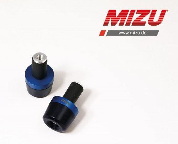 Mizu ハンドルバーエンドセット ブルー | 409B5000000