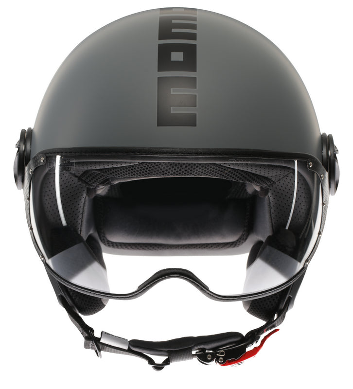 MOMO DESIGN / モモ デザイン ヘルメット FGTR CLASSIC 欧州E2206認証  モノマット グレー/ブラック | 21184A7001002