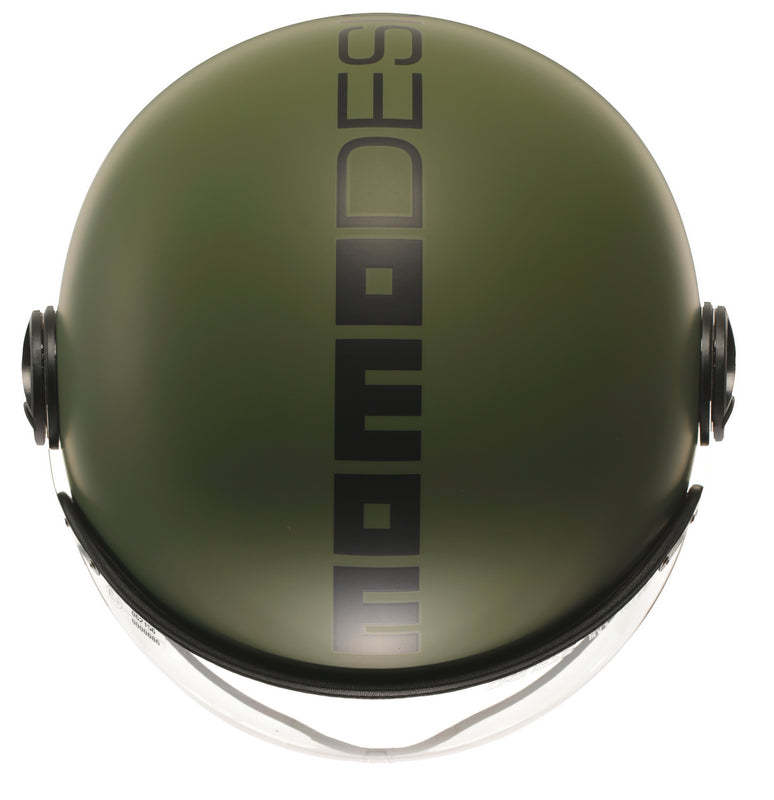 MOMO DESIGN / モモ デザイン ヘルメット FGTR CLASSIC 欧州E2206認証  モノマット ミリタリー・グリーン/ブラック | 21184A7001003
