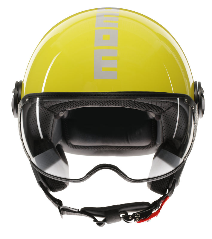 MOMO DESIGN / モモ デザイン ヘルメット FGTR CLASSIC 欧州E2206認証  CANDY イエロー/ホワイト | 21184A7001007