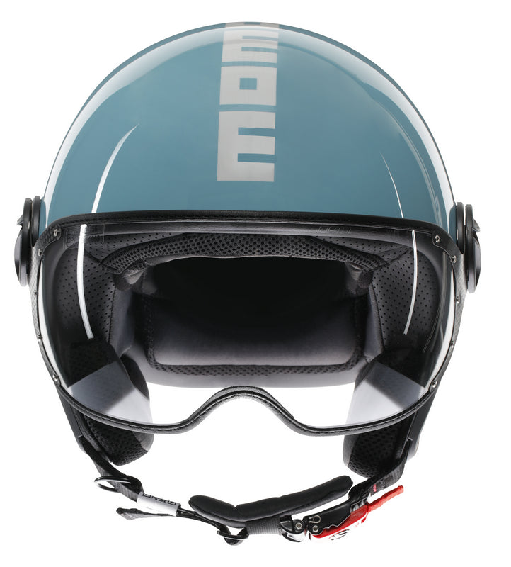 MOMO DESIGN / モモ デザイン ヘルメット FGTR CLASSIC 欧州E2206認証  CANDY SKY ブルー/ホワイト | 21184A7001008