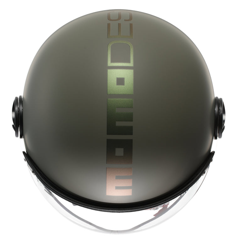 MOMO DESIGN / モモ デザイン ヘルメット FGTR CLASSIC 欧州E2206認証  FLIP マット GREEN/BRONZE | 21184A7001013