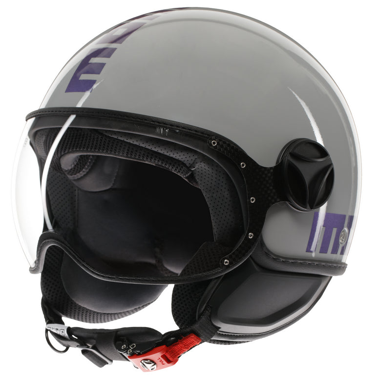 MOMO DESIGN / モモ デザイン ヘルメット FGTR CLASSIC 欧州E2206認証  フリップ・ブルー/FUCSIA | 21184A7001014