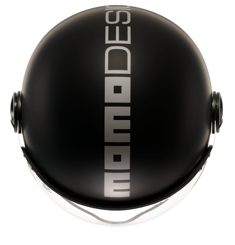 MOMO DESIGN / モモ デザイン ヘルメット FGTR EVO 欧州E2206認証  モノマット ブラック/シルバー | 21184A8006001