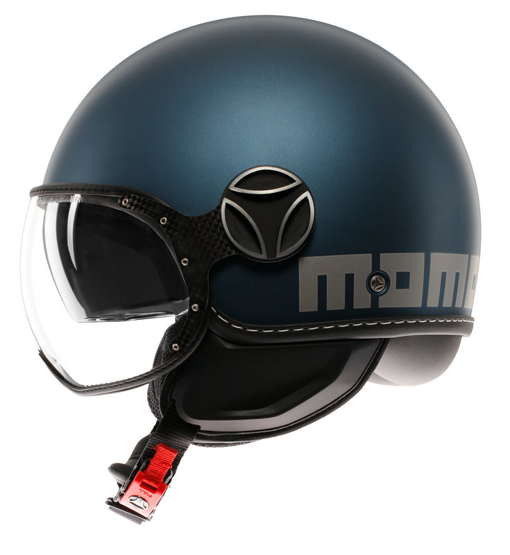 MOMO DESIGN / モモ デザイン ヘルメット FGTR EVO 欧州E2206認証  モノマット AVIO/シルバー | 21184A8006003