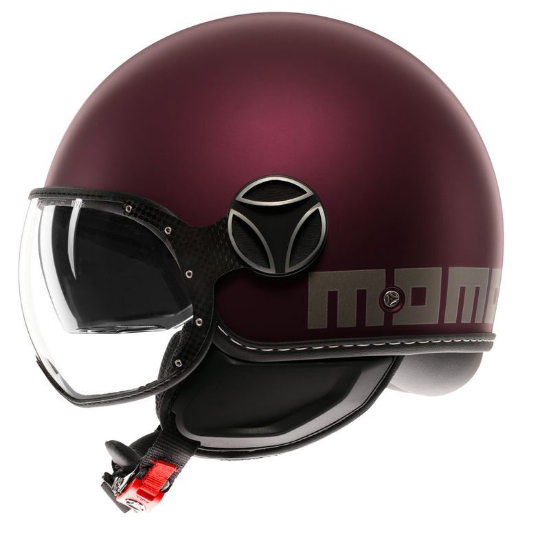 MOMO DESIGN / モモ デザイン ヘルメット FGTR EVO 欧州E2206認証  モノマット AMARENA/シルバー | 21184A8006005