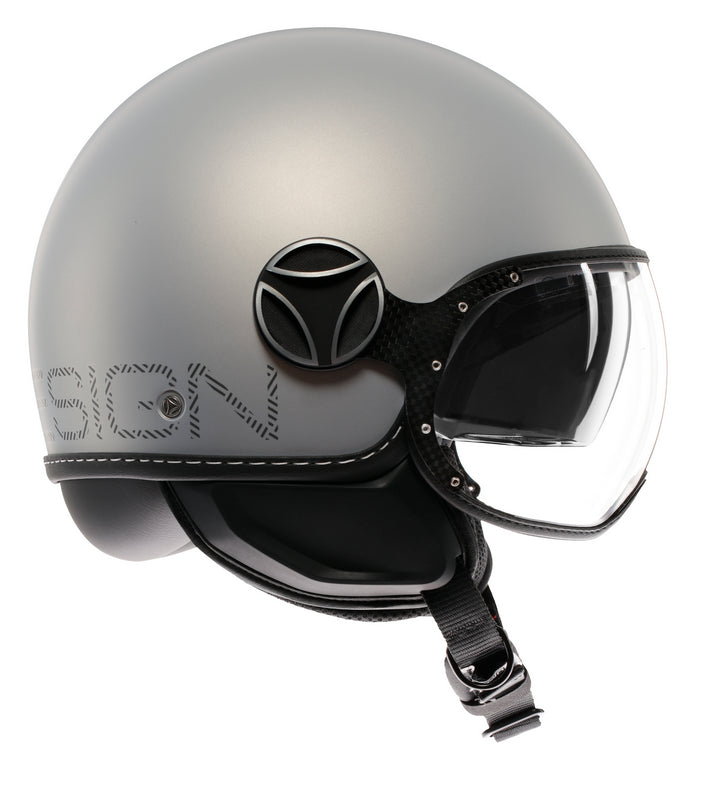 MOMO DESIGN / モモ デザイン ヘルメット FGTR EVO 欧州E2206認証  HIP マット グレー/CERULEAN グレー | 21184A8006009