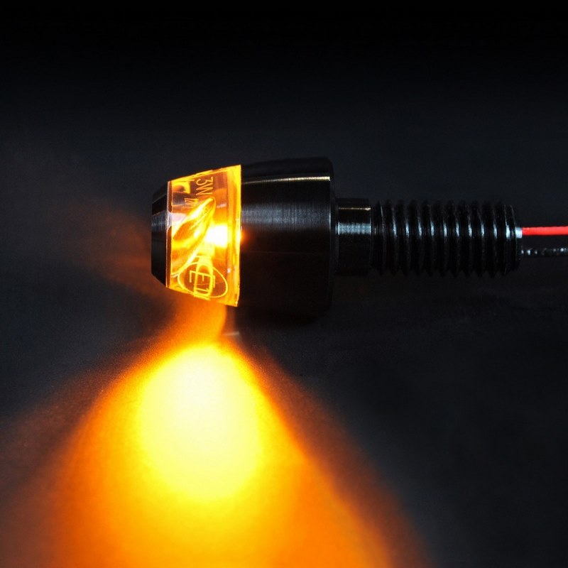 Motogadget / モトガジェット Mo.Blaze ユニバーサルウインカー Pin ブラック | 6004010