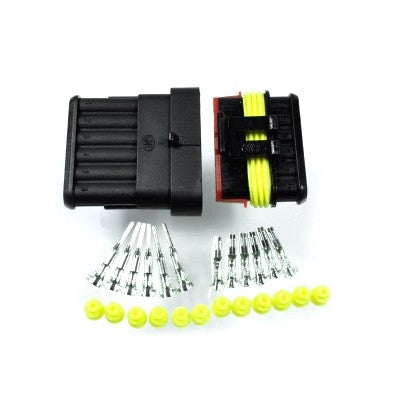 Motogadget / モトガジェット 接続コネクターキット AMP社製コネクタータイプ 6pin | 9007010