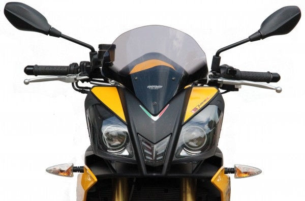 MRA / エムアールエー スポーツスクリーン SPM －スモークグレー－ for Aprilia TUONO V4R (11-) | 4025066143412