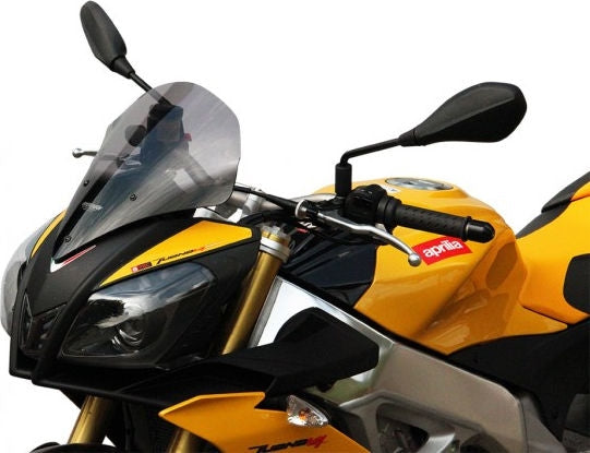 MRA / エムアールエー スポーツスクリーン SPM －ブラック－ for Aprilia TUONO V4R (11-) | 4025066143429