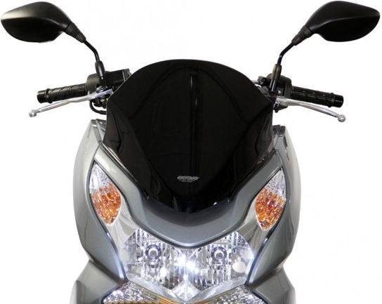 MRA / エムアールエー スポーツウィンドスクリーン SP －スモークグレー－ for Honda PCX 125 / 150  (10-) | 4025066144006