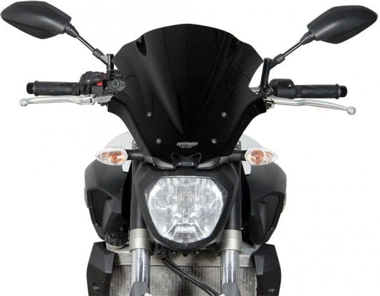 MRA / エムアールエー MT-07 / FZ-07 レーシングウインドスクリーン NRM 2014-2017 | 4025066145423