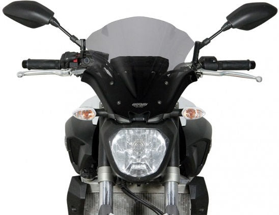 MRA / エムアールエー MT-07 / FZ-07 レーシングウインドスクリーン NRM 2014-2017 | 4025066145423