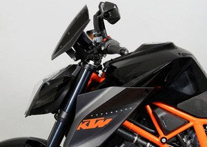 MRA / エムアールエー KTM Super Duke 1290 レーシングスクリーン NRM ブラック | 4025066146437