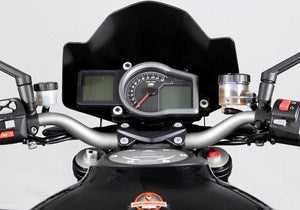 MRA / エムアールエー KTM Super Duke 1290 レーシングスクリーン NRM ブラック | 4025066146437