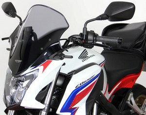 MRA / エムアールエー CB650F 14- ツーリングスクリーン NTM スモークグレー | 4025066148912