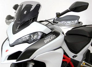 MRA / エムアールエー Duc Multistrada 1200 15- スポーツスクリーン スモークグレー | 4025066151721