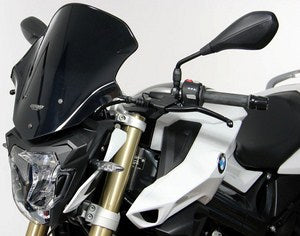MRA / エムアールエー BMW F800R 15- ツーリングスクリーン ブラック | 4025066153503