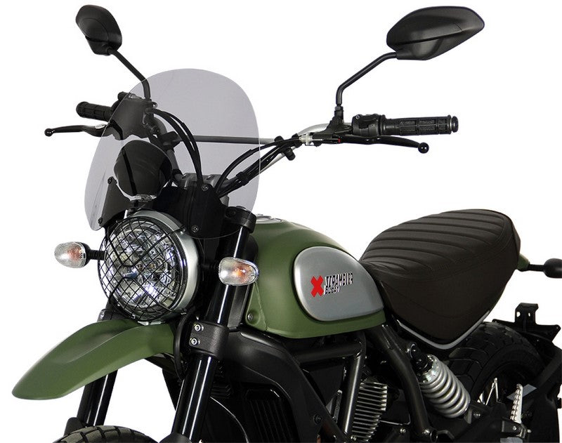 MRA / エムアールエー  SCRAMBLER 800 - ツーリング ウインドシールド NT -2018 クリア | 4025066154197