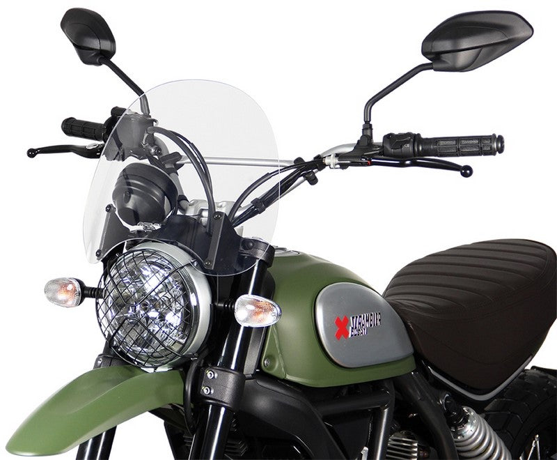 MRA / エムアールエー  SCRAMBLER 800 - ツーリング ウインドシールド NT -2018 クリア | 4025066154197