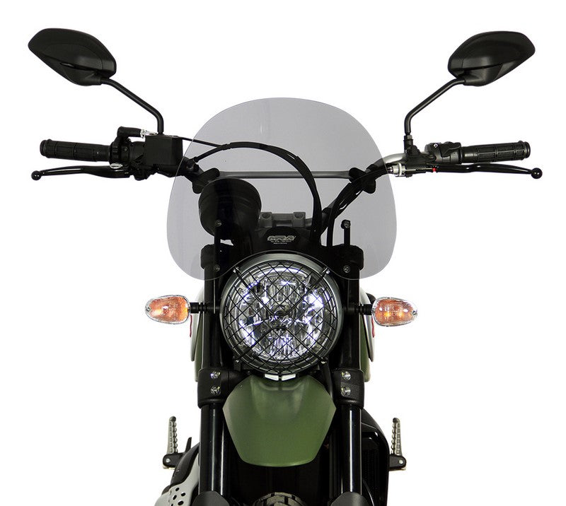 MRA / エムアールエー  SCRAMBLER 800 - ツーリング ウインドシールド NT -2018 クリア | 4025066154197