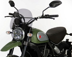 MRA / エムアールエー Duc Scrambler ツーリングスクリーン NT スモークグレー | 4025066154203