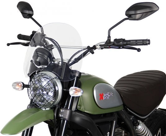 MRA / エムアールエー Duc Scrambler ツーリングスクリーン NT スモークグレー | 4025066154203