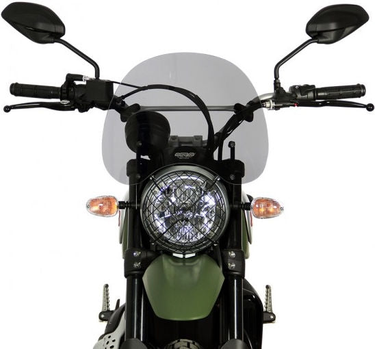 MRA / エムアールエー Duc Scrambler ツーリングスクリーン NT スモークグレー | 4025066154203