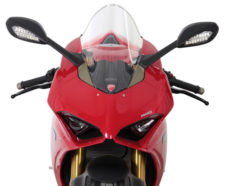 MRA / エムアールエー  PANIGALE V4 /S 18-19 V2 - レーシング ウインドスクリーン R 2018-2019 クリア | 4025066164981