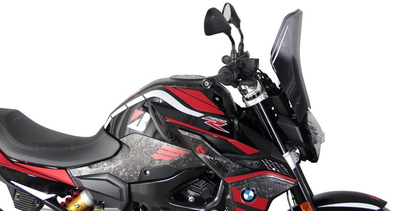MRA / エムアールエー  F 900 R - ツーリング ウインドシールド NTN 2020- スモークグレー | 4025066169382