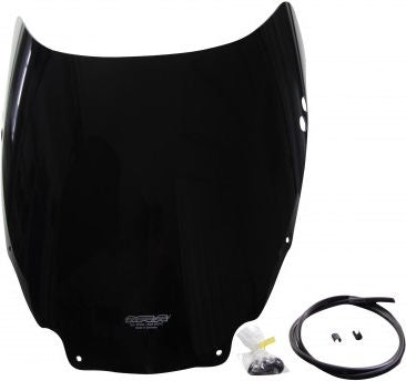 MRA / エムアールエー オリジナルシェイプ ウィンドスクリーン O －ブラック－ for Suzuki GSXR 750 W (94) | 4025066230648