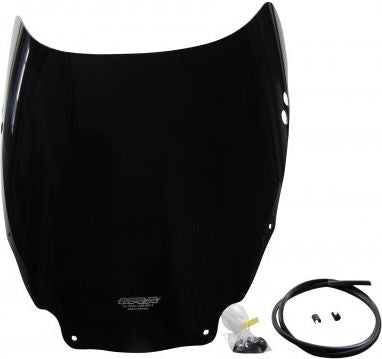 MRA / エムアールエー オリジナルシェイプ ウィンドスクリーン O －ブラック－ for Suzuki GSXR 750 W (94) | 4025066230648