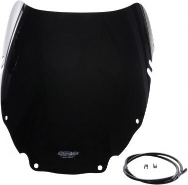 MRA / エムアールエー オリジナルシェイプ ウィンドスクリーン O －ブラック－ for Suzuki GSXR 1100 W (95-) | 4025066238446